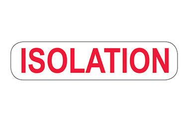Isolation Labels H-81234-16346 – Axiom Medical Supplies