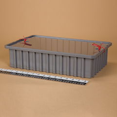 Divider Box with Security Seal Holes, 16.5x4x11
