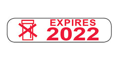 Expires 2022 Labels H-2315-17789