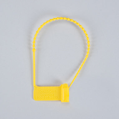 Pull-Tight Padlock Seals, Yellow, Case H-7811-31-12393