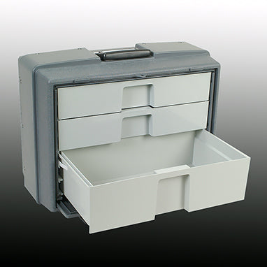 Emergency Box with 3 Drawers, Chest Style, 19.5x14.5x10 H-1811-15727