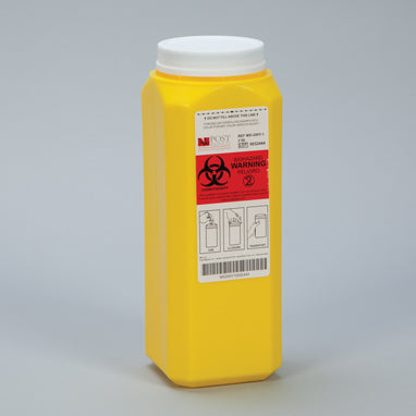 Chemo Waste Container, 2-Quart H-18744-12833