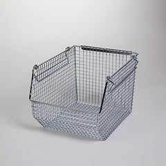Wire Mesh Stack and Hang Bin, 9x7x10.5 H-18927-13078