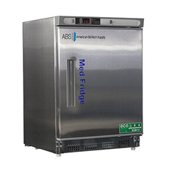 ABS Undercounter Stainless Steel Pharmacy/Vaccine Refrigerator, 4.5 cu. ft., °F H-19319-15441