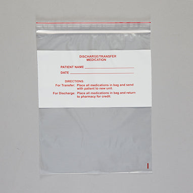 Discharge/Transfer Bags, 8 x 10 H-9505-13449