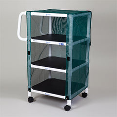 Multi-Purpose Cart, 3-Shelves with Vinyl Mesh Cover H-11766-14704