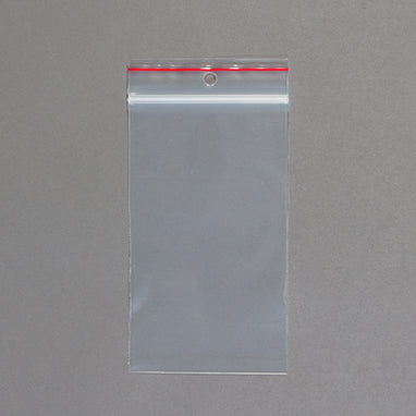 Premium Red Line™ Reclosable Bags, Double-Track, 3 x 5 H-7602-20644