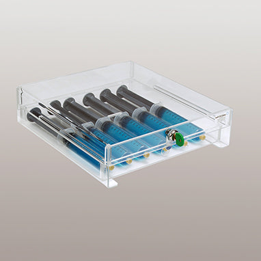 Slim Acrylic Refrigerator Box, Key Lock H-3722-15679