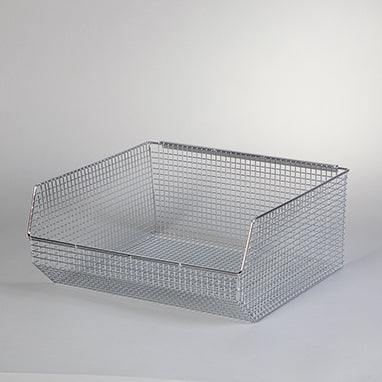 Wire Mesh Bin, 16x7x14.5 H-18929-01-12916