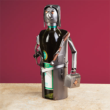 Female Doctor Wine Caddy H-MK120-13602