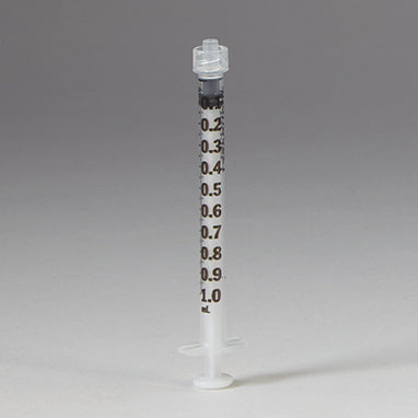 Sterile Monoject™ Luer-Lock Syringes, 1mL, Case H-20035-31-21209