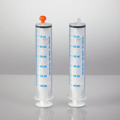 NeoMed Oral Dispensers with Tip Caps, 60mL, Clear/Blue Markings, 25 Pack H-19423CB-01-16643
