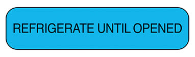 Refrigerate Until Opened Labels H-2971-12189