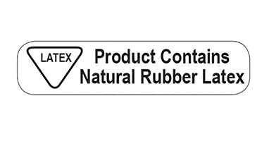 Product Contains Natural Rubber Latex Labels H-2984-14351