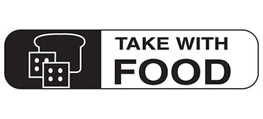 Take With Food Labels H-2010-15958