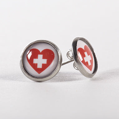 Red Heart Earrings H-G324-12162