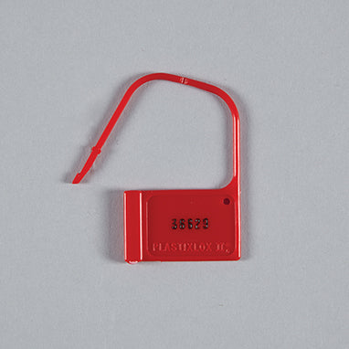 Extra-Large Heavy-Duty Padlock Seals, Numbered, Red H-8329-12274