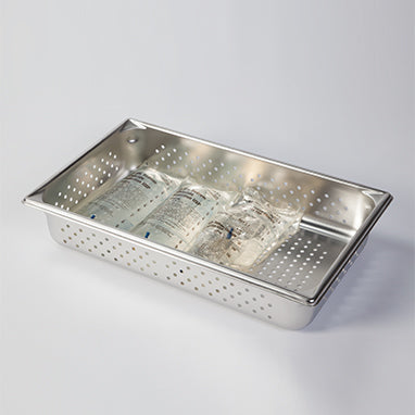 Perforated Stainless Steel IV Tray H-19782-13346