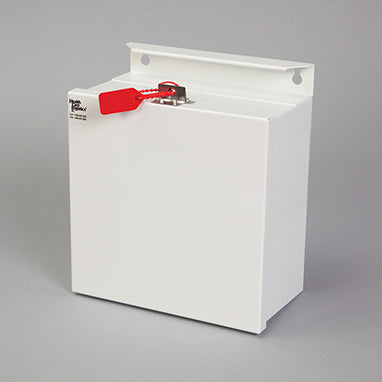 Compact Storage Cabinet with Security Seal Eyelets H-3877-01-15309