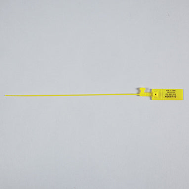 Secure-Pull Tear Tab Seals, Yellow, Pack H-8134-16906