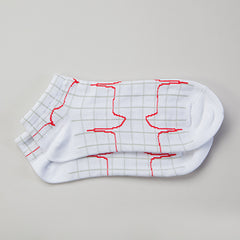 Heartbeat EKG Socks H-G282-15195