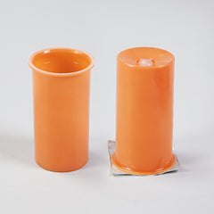 Easy Fill Vials with Plugs, Amber, 30mL H-7735-12534