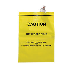 Caution Hazardous Drug Bags, 9 x 12 H-18220-12637