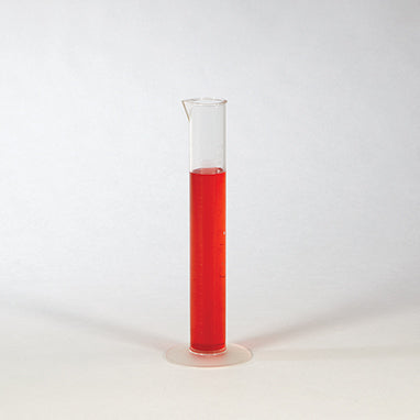 Plastic Graduated Cylinder, 100mL H-20219-12322