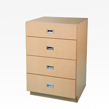 Four-Drawer Cabinet, 24 Inch