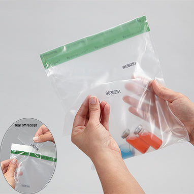 Serialized Tamper-Evident Bags, 8 x 10 H-20300-13212