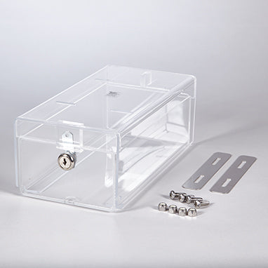 Small Locking Refrigerator Storage Box, Acrylic H-3721-15678