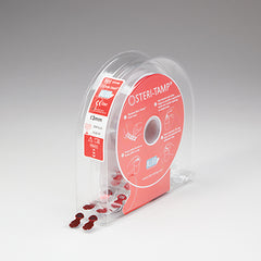 Steri-Tamp Tamper-Evident Vial Seals, 13mm, Red H-18297-12776