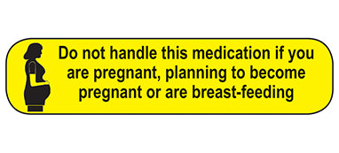 Do Not Handle This Medication Labels H-2805-14347