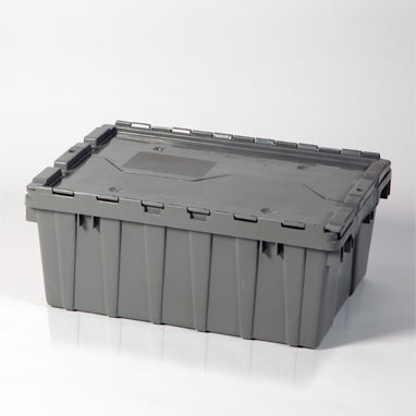 Hinged Lid Transfer Box, 21.5x9x15 H-5550-01G-12086