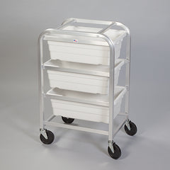 Rolling Rack for 3 Tote Bins H-12924-13785