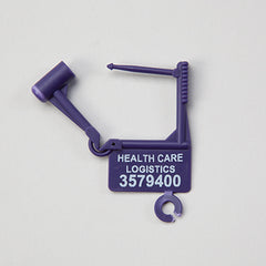 Padlock Seals, Consecutively Numbered, Purple, Pack H-7914-14623