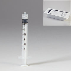 Sterile Monoject™ Luer-Lock Syringes, Pharmacy Tray, 3mL, Case H-20043-31-12053