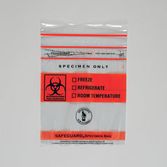 Biohazard Specimen Bags, 8 x 10 H-9514-12646