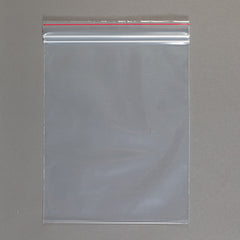 Premium Red Line™ Reclosable Bags, Double-Track, 8 x 10 H-7614-20647