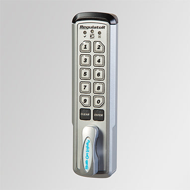 Keyless Entry Digital Lock, Slam, Vertical Mount H-3186-12148