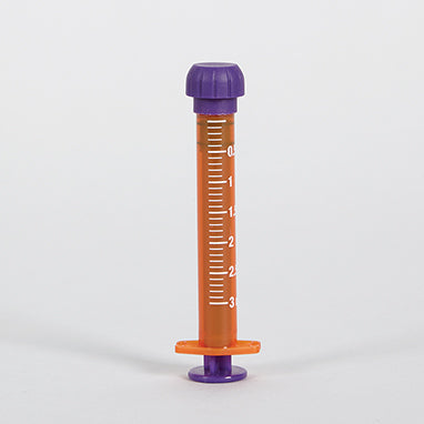 Low Dose ENFit Syringes, 3mL Amber, Case H-20307-50-14292