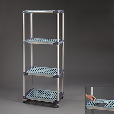 MetroMax 4™ Shelving, Stationary Unit, 30x74x18 H-20104-17188