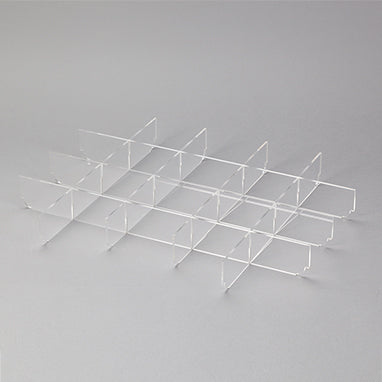 Clear Acrylic Divider Set For Shallow Crash Cart Box For Metro Lifeline™ Cart H-1104-18055