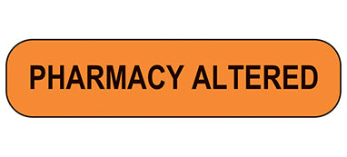 Pharmacy Altered Labels H-17729-14872