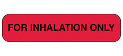 For Inhalation Only Labels H-2520-14881