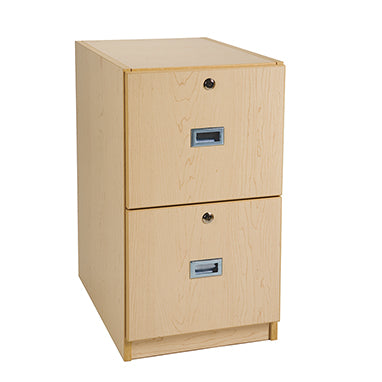 File Cabinet, Locking, Two-Drawer