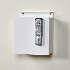 Compact Storage Cabinet with Keyless Entry Digital Lock H-17848-12129