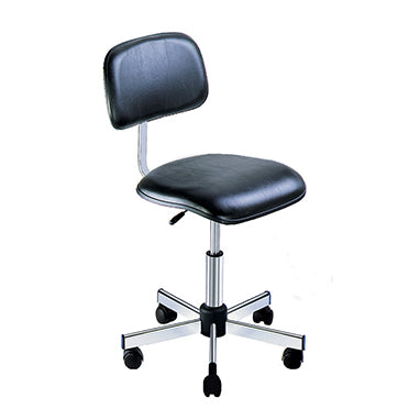 Kango Low Vinyl Chair with Casters H-8427-15208