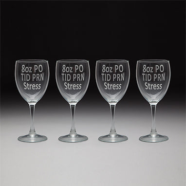 PRN Stress Wine Glass Set H-G207-12879