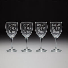 PRN Stress Wine Glass Set H-G207-12879